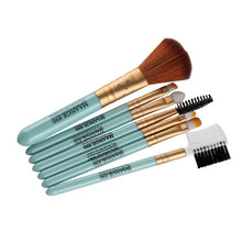 7 Pieces/set Pro Cosmetic Makeup Brushes Tool Eyeshadow Set Powder Foundation Lip Make Up Pincel Maquiagem J4U66