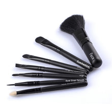 7pcss Makeup Brushes Protable Cosmetic Brush Sets Fruit Green Make Up Brush Tools Suit J4U66