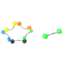 72Pcs Stainless Acrylic Ball Barbell Bar Eyebrow Nose Tounge Ring Body Piercing  J4U66