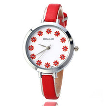 8 ColorsRelogio Feminino Women Fashion Simple Table Belt Quartz Analog Lady Dress Wrist Watch Clock Gift relogio relojes J4U66