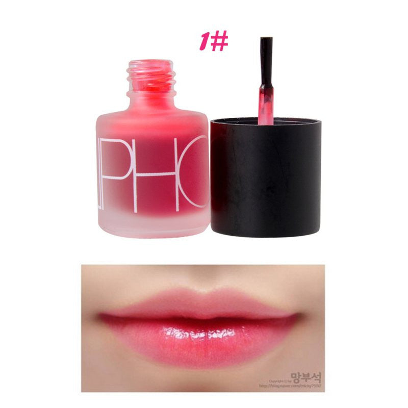 8 Colors Liquid Tony Moly Cherry Pink Lip Tint Stain Magic Lip Plumper Nature Long Lasting Moisturizing Matte  J4U66