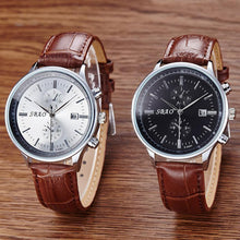 8 Styles Brand Top Watches Men Business Auto Date Calendar Quartz Movement Leather Strap Wristwatches Relogio Masculino J4U66