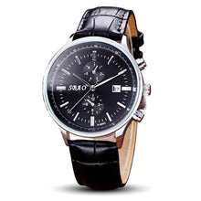 8 Styles Brand Top Watches Men Business Auto Date Calendar Quartz Movement Leather Strap Wristwatches Relogio Masculino J4U66