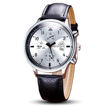 8 Styles Brand Top Watches Men Business Auto Date Calendar Quartz Movement Leather Strap Wristwatches Relogio Masculino J4U66