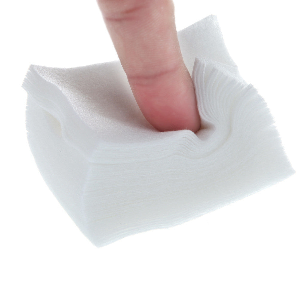 nail art wipes tips manicure polish removerclean soft cotton pads paper J4U66