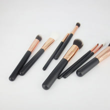 8pc Pro Toothbrush Shaped Eyebrow Foundation Power Face Eyeliner Lip Oval Cream Puff Brushes Makeup Beauty Tools  J4U66