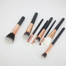 8pc Pro Toothbrush Shaped Eyebrow Foundation Power Face Eyeliner Lip Oval Cream Puff Brushes Makeup Beauty Tools  J4U66