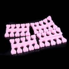 pcs health peach heart soft finger toe separators nail art tool pink J4U66