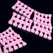 pcs health peach heart soft finger toe separators nail art tool pink J4U66