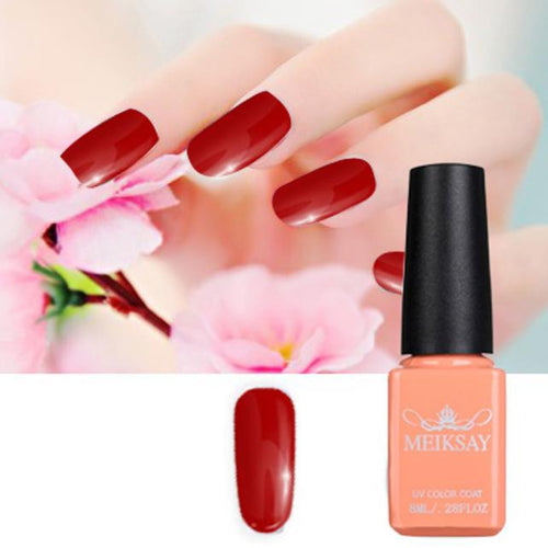 8ml Quick Drying Gel Nails UV LED Lamp Nail Polish 31 Colors Available Long Lasting UV Gel Polish Gel  J4U66
