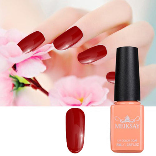 8ml Quick Drying Gel Nails UV LED Lamp Nail Polish 7 Colors Available Long Lasting UV Gel Polish Gel  J4U66