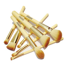 8pc Professional Makeup Brushes Set Bamboo Superior Soft Cosmetic Eyeshadow Foundation Concealer Make up Brush Set Jimashop J4U66
