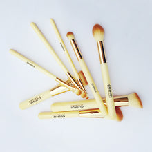 8pc Professional Makeup Brushes Set Bamboo Superior Soft Cosmetic Eyeshadow Foundation Concealer Make up Brush Set Jimashop J4U66