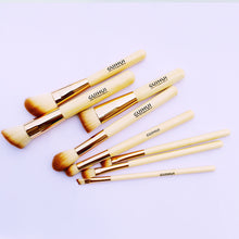 8pc Professional Makeup Brushes Set Bamboo Superior Soft Cosmetic Eyeshadow Foundation Concealer Make up Brush Set Jimashop J4U66