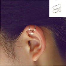 9 Patterns U Shaped Ear Cuff Silver Gold Plated Pearl Rhinestone Clip Earrings Fine Jewelry Delicate J4U66