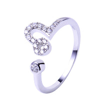 sterling silver rings for women men lovers 12 zodiac star signs horoscope shaped adjustable open ring jewelry J4U66