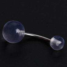 9Pcs Clear Belly Navel Tragus Tongue Lip Rings Bars Body Piercing Jewelry J4U66