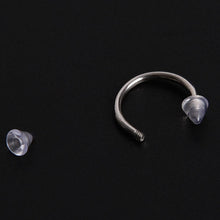 9Pcs Clear Belly Navel Tragus Tongue Lip Rings Bars Body Piercing Jewelry J4U66