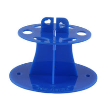 acrylic makeup brush holder stand drying brush cosmetic shelf rack toothbrush  hole oval makeup brush organizer J4U66