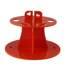 Acrylic Makeup Brush Holder Stand Drying Brush Cosmetic Shelf Rack Toothbrush 6 Hole Oval Makeup Brush OrganizerJFY66