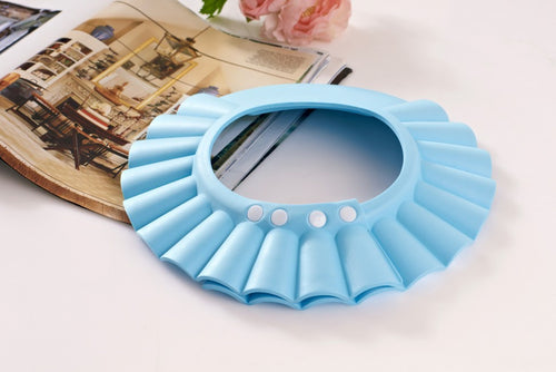 Adjustable Baby Bath Shower Cap Protect Shampoo For Baby Bathing Care Waterproof Caps Kids Child Wash Hair Hat J4U66