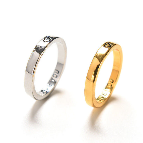 Alloy Couples Rings for Men Women Wedding Bands Engagement Anniversary Lovers his and hers promise Valentines Gift 2 PCS J4U66