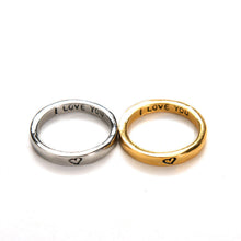 Alloy Couples Rings for Men Women Wedding Bands Engagement Anniversary Lovers his and hers promise Valentines Gift 2 PCS J4U66