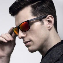 aluminum polarized lens sunglasses men mirror sun glasses driving glasses square goggle eyewear accessories J4U66