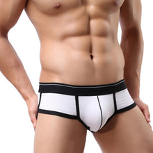 Amazmen's Sexy Cotton Underwear Shorts Men Underpants Soft Briefs for Men J4U66