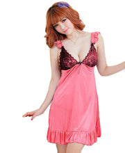 Amazing Women Ladies Sexy Lingerie Nightgown Babydoll Sleepwear Lace Pajamas Night Wear Strap Lace Nightdress J4U66