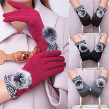 Amazing Candy Colors Lady Women Bowknot Screen Motorcycle Ski Snow Snowboard Warm Gloves Mittens  J4U66
