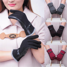 Amazing Candy Colors Lady Women Bowknot Screen Motorcycle Ski Snow Snowboard Warm Gloves Mittens  J4U66