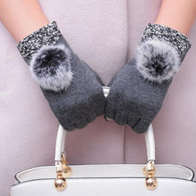 Amazing Candy Colors Lady Women Bowknot Screen Motorcycle Ski Snow Snowboard Warm Gloves Mittens  J4U66