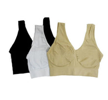 Amazing Crop Top Racerback Bras Tank Cropped Tube Tops Padded Sleeveless Comfortable Bralette Lingerie  J4U66