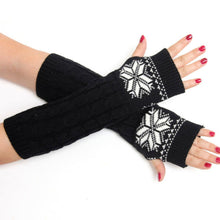 Amazing Fashion Knitted Fingerless Gloves Women Girl Lady Soft Warm Wrist Warmer  J4U66