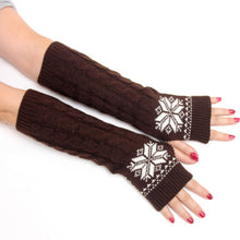 Amazing Fashion Knitted Fingerless Gloves Women Girl Lady Soft Warm Wrist Warmer  J4U66