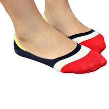 Amazing Women Socks Slippers Non-slip Socks Cotton Blends Invisible  J4U66