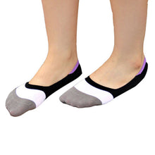 Amazing Women Socks Slippers Non-slip Socks Cotton Blends Invisible  J4U66