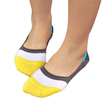 Amazing Women Socks Slippers Non-slip Socks Cotton Blends Invisible  J4U66