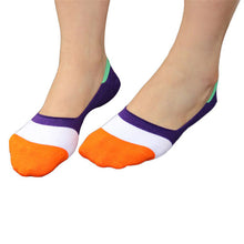 Amazing Women Socks Slippers Non-slip Socks Cotton Blends Invisible  J4U66