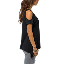 Amazing Sexy Loose Short Sleeve Shirt Women Casual T-shirt Style  J4U66