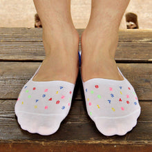 Amazmen's Invisibile Short Socks Cotton Blends Antiskid Socks J4U66