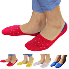 Amazmen's Invisibile Short Socks Cotton Blends Antiskid Socks J4U66