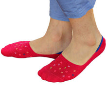 Amazmen's Invisibile Short Socks Cotton Blends Antiskid Socks J4U66