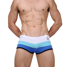 AmazingMen's Sexy UnderwearStriped Cotton Boxer Underpants M L XL J4U66