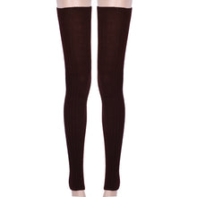 Amazing Warm Women Thigh High Knit Leg Warmers For Women Over Knee Leg Warmer  J4U66