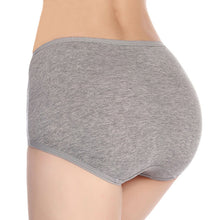 Amazing Women Underwear Panties Bow Mid Waist Cotton Briefs Ladies M L XL J4U66