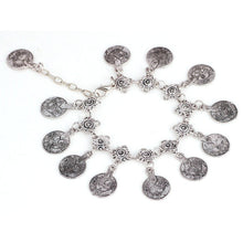 Antique Silver Coin Squirrels Anklet Womens Barefoot Foot Jewelry Ankle Bracelet J4U66