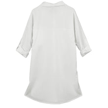 antumn women casual blouses front pocket side slit turn down collar shirt long sleeve women tops plus size blusas J4U66