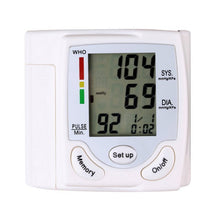Automatic Digital Wrist Cuff Blood Pressure Monitor Arm Meter Pulse Sphygmomanometer Heart Beat Meter PY7 J4U66